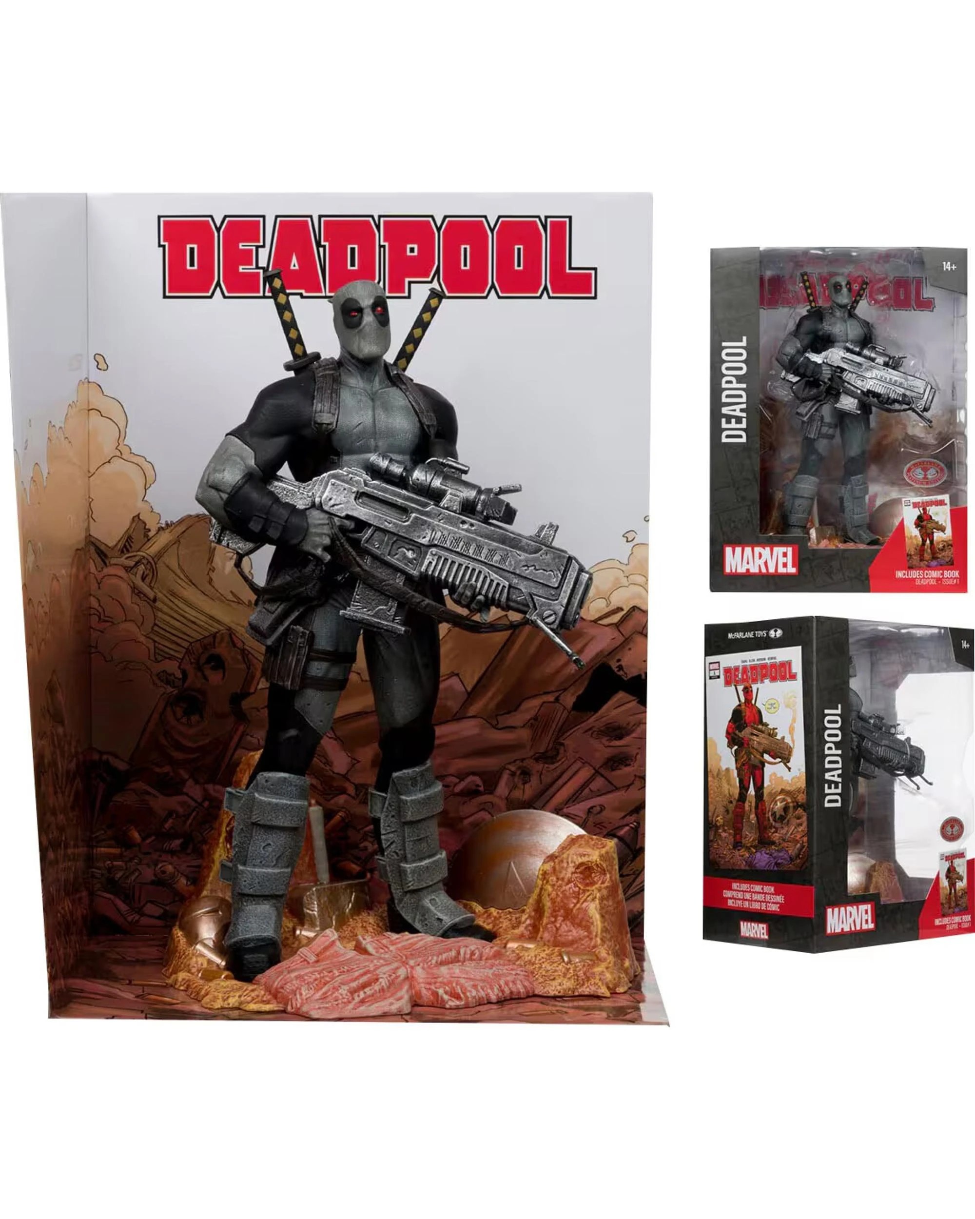 2 Marvel Collection Deadpool #1 - Chase Version -  1:6 Scale Figure, 2 of 4