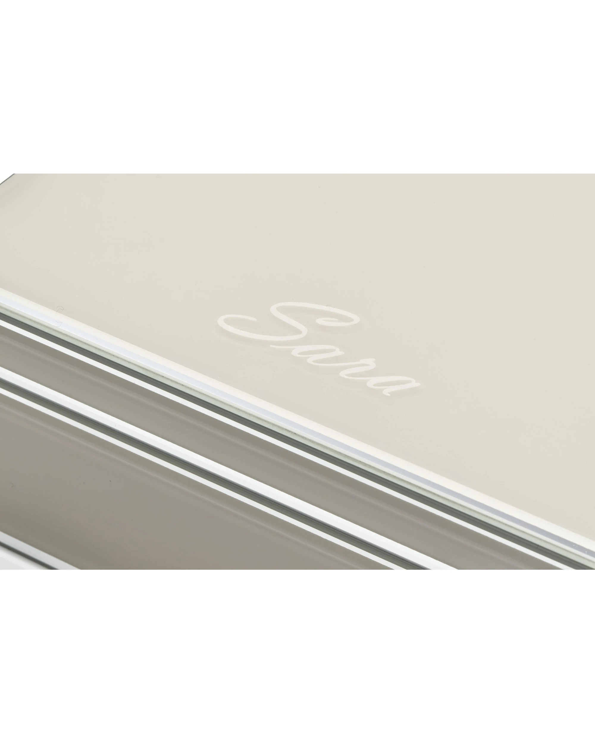 6 One Six Eight London Sara Jewellery Box - Cloud Grey - L - Grey, 6 of 6
