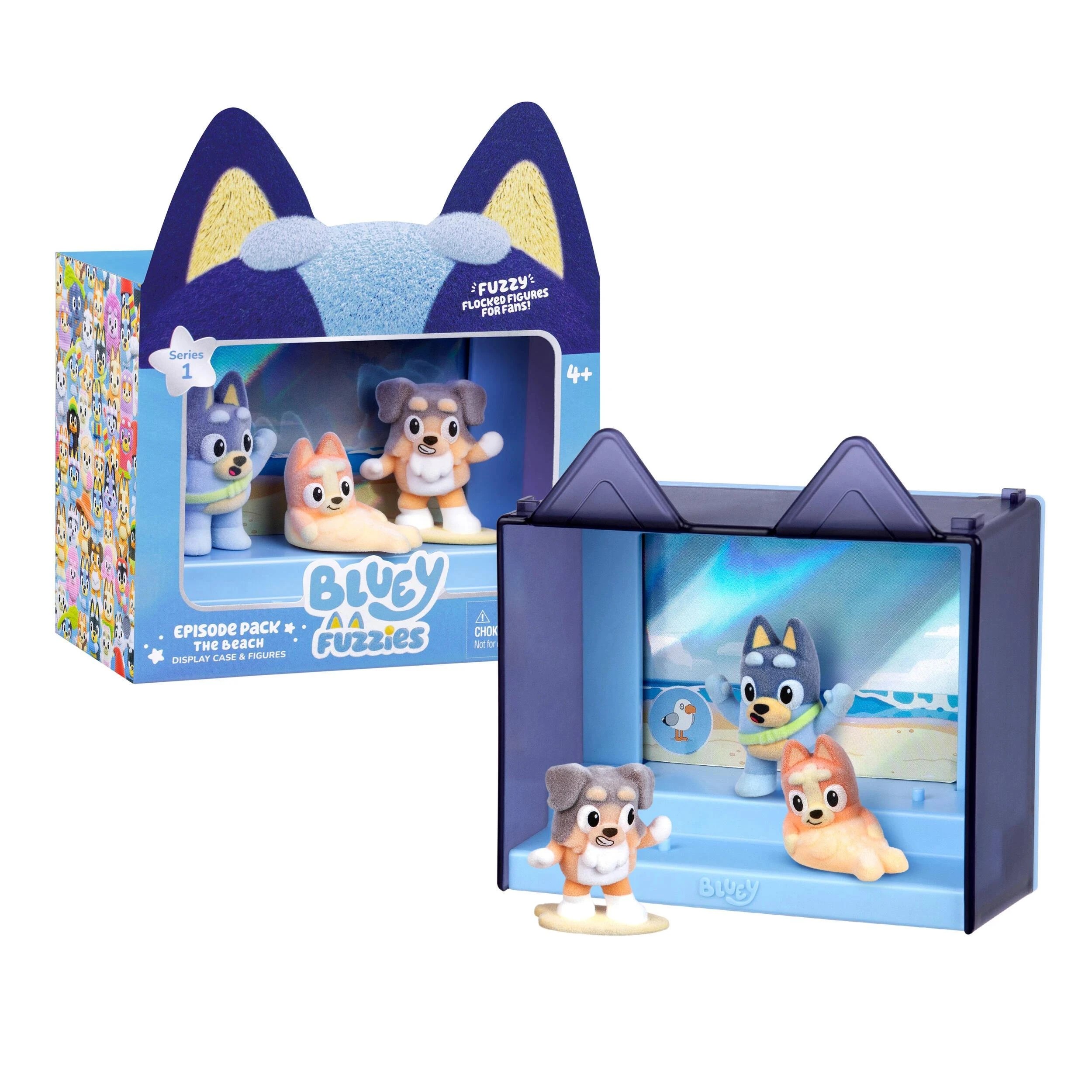 6 Bluey Fuzzies Collectible Episode Pack - Assorted - Multi, 6 of 10