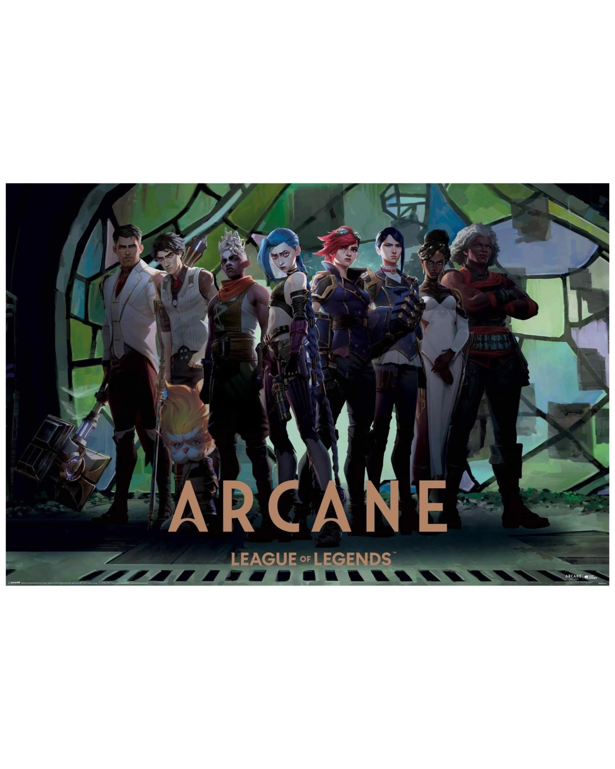 1 League of Legends Arcane Characters Poster, 1 of 1