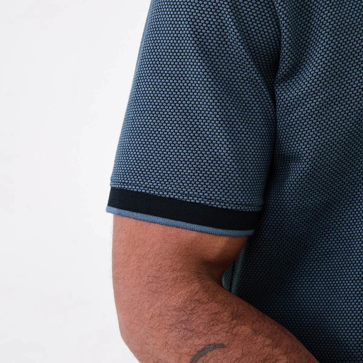 6 Jacquard Polo Shirt JACQUARD CHINA BLUE, 6 of 6