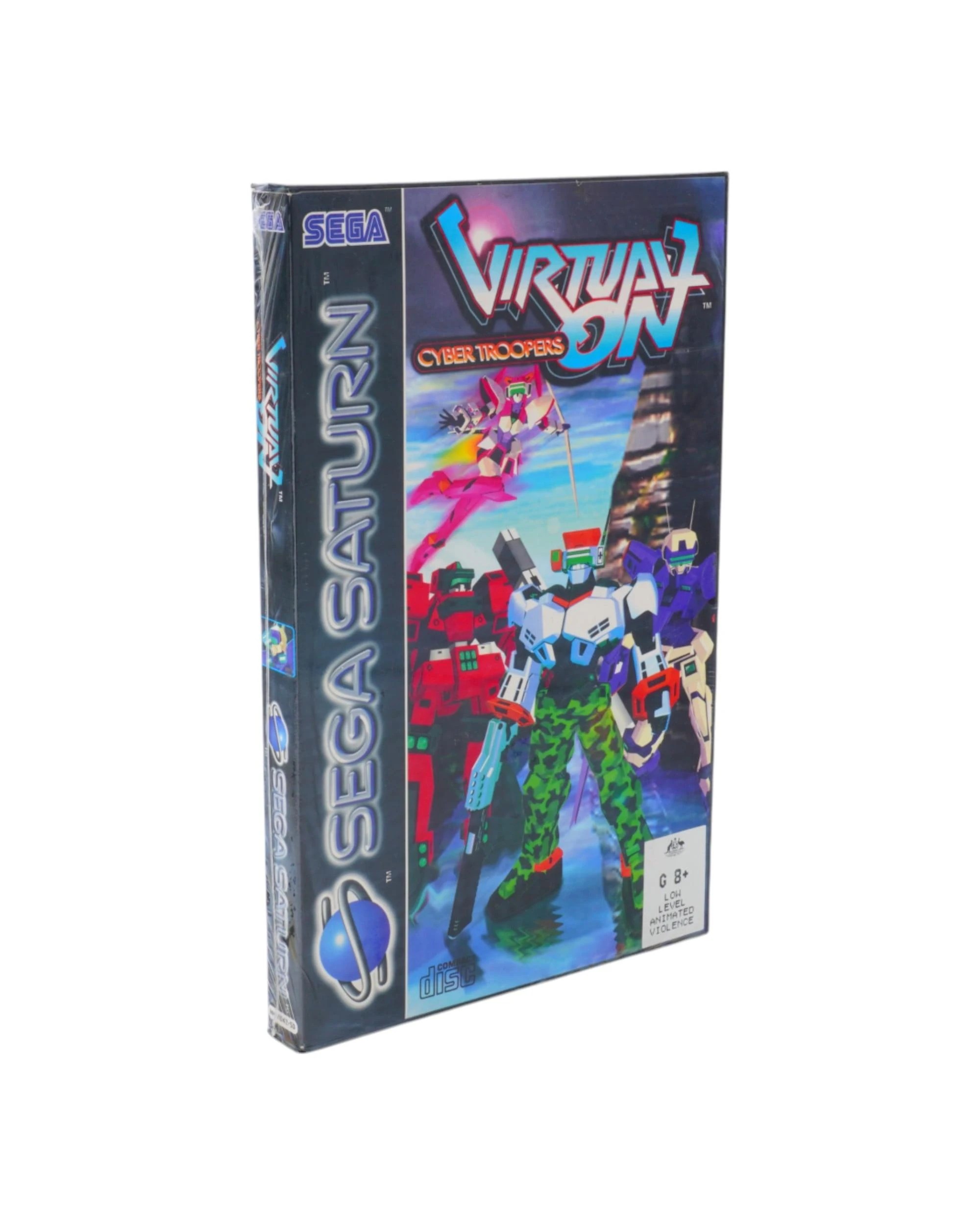 2 Virtual-On: Cyber Troopers - Sega Saturn, 2 of 7