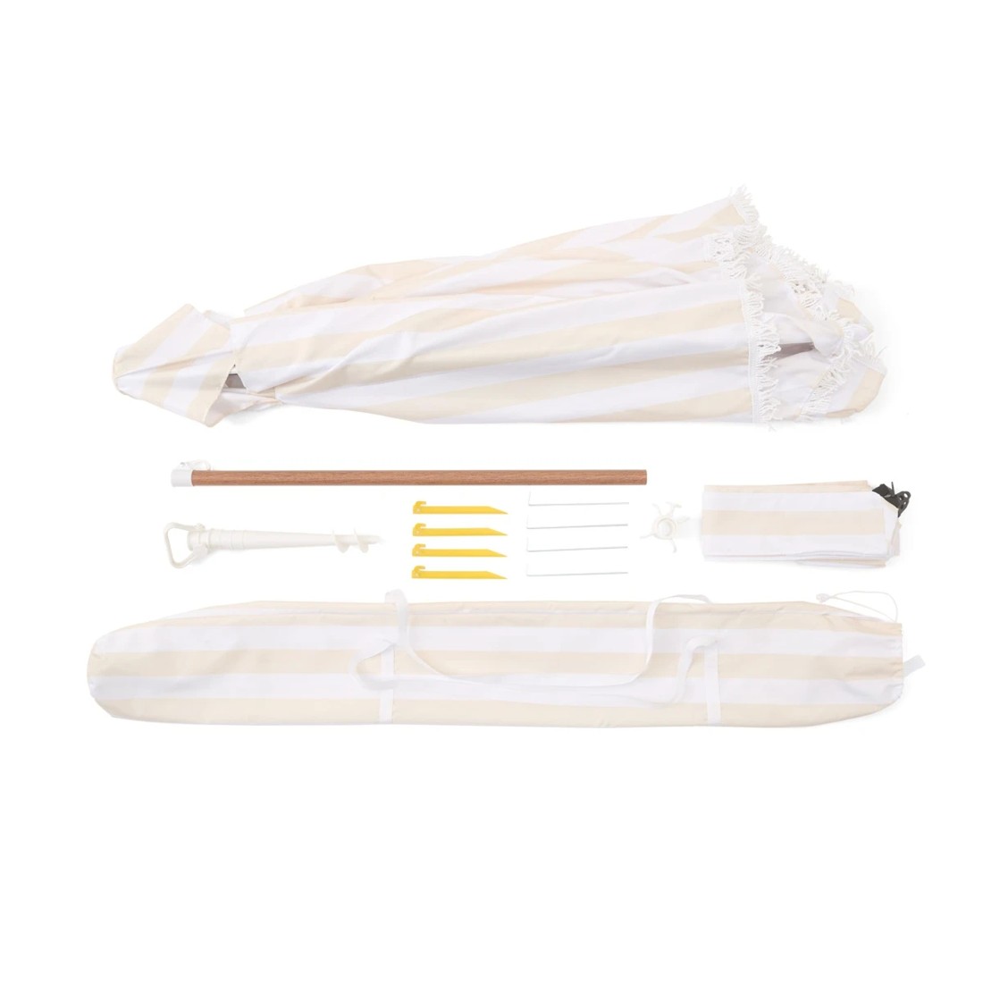 9 Beach Cabana - Natural Stripe, 9 of 10