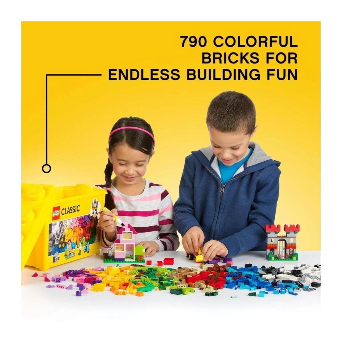 3 LEGO Classic Large Creative Brick Box 10698, 3 of 11