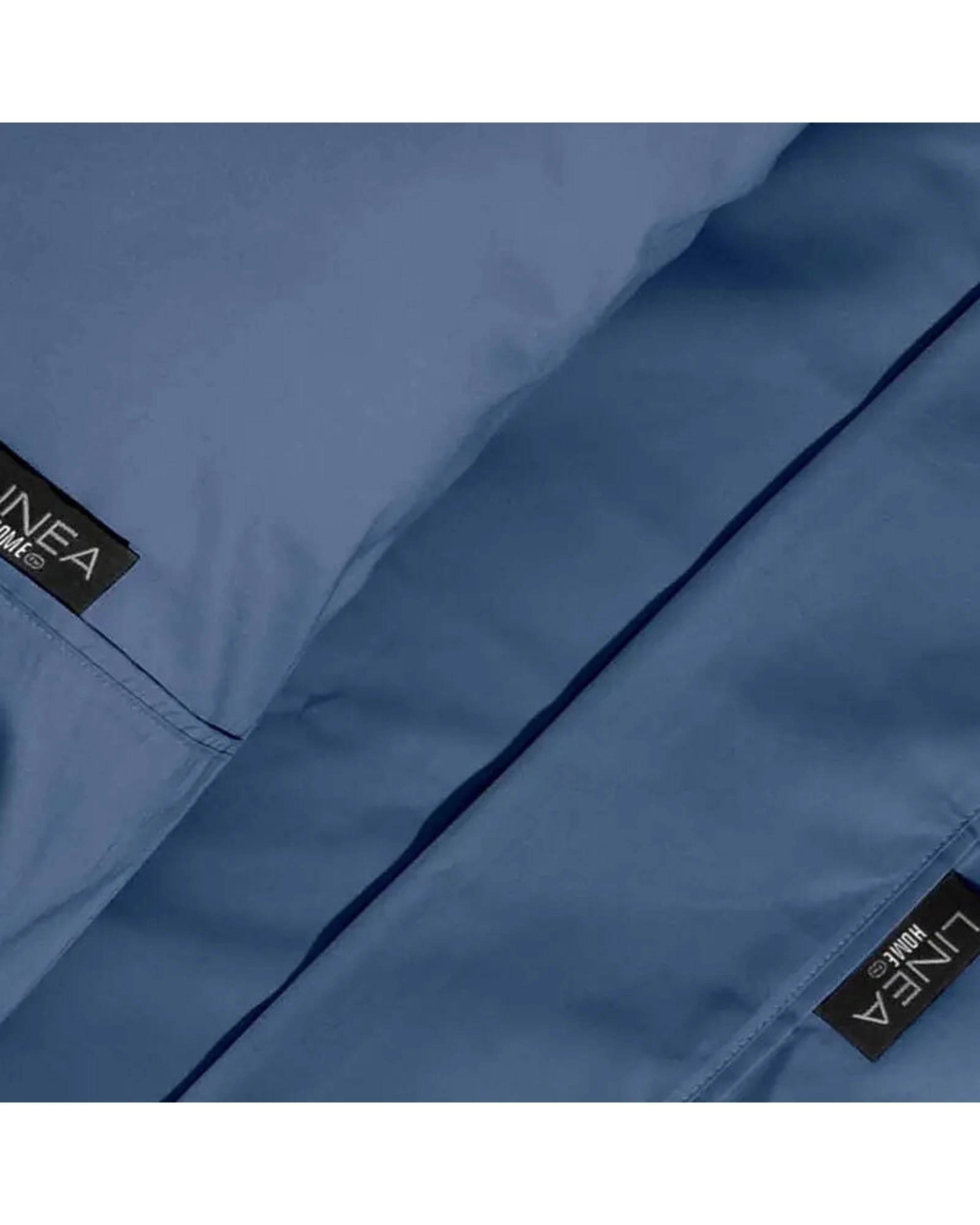 2 Linea Home 1500TC Cotton Rich Bed Bedding Sheet Set Storm - King Bed - Blue, 2 of 3