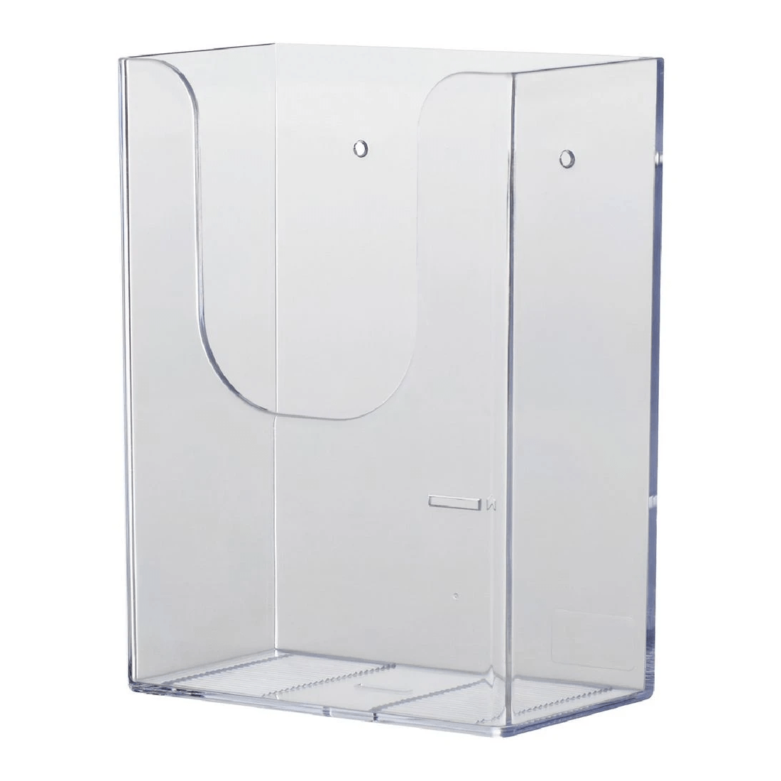 1 Deflecto Trifold Wall Mount Holder Clear, 1 of 1