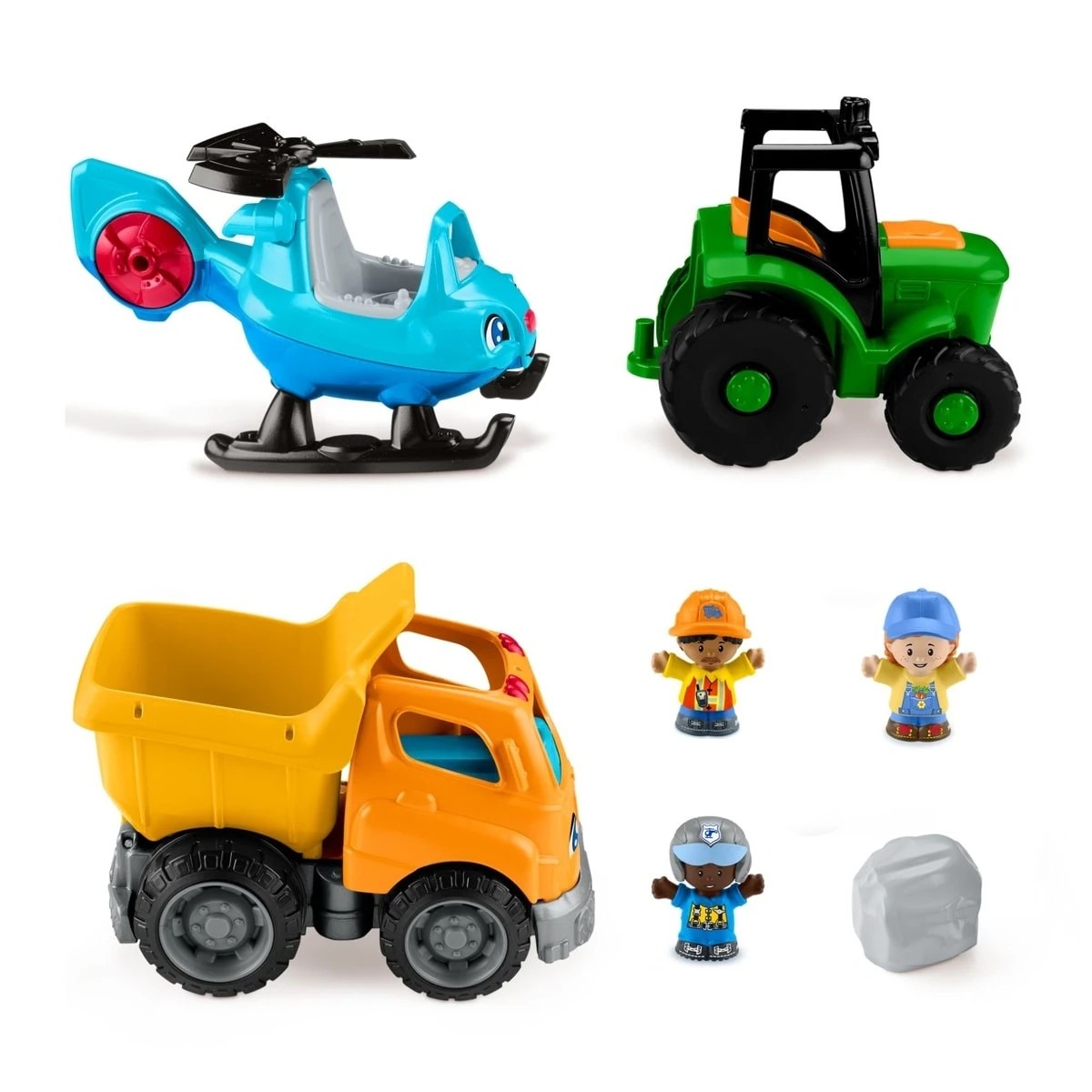 2 7 Piece Fisher-Price Little People Time to Work Set, 2 of 7