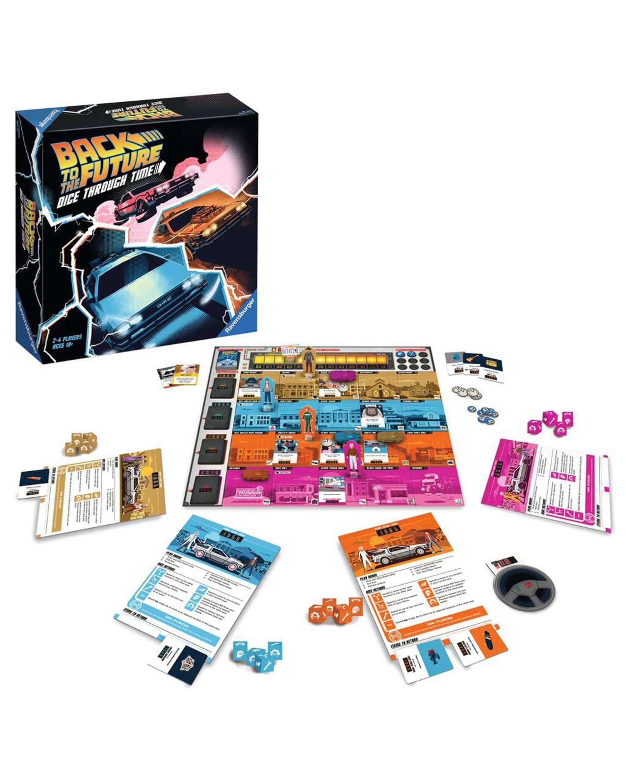 2 Back to the Future: Dice Through Time Board Game, 2 of 2