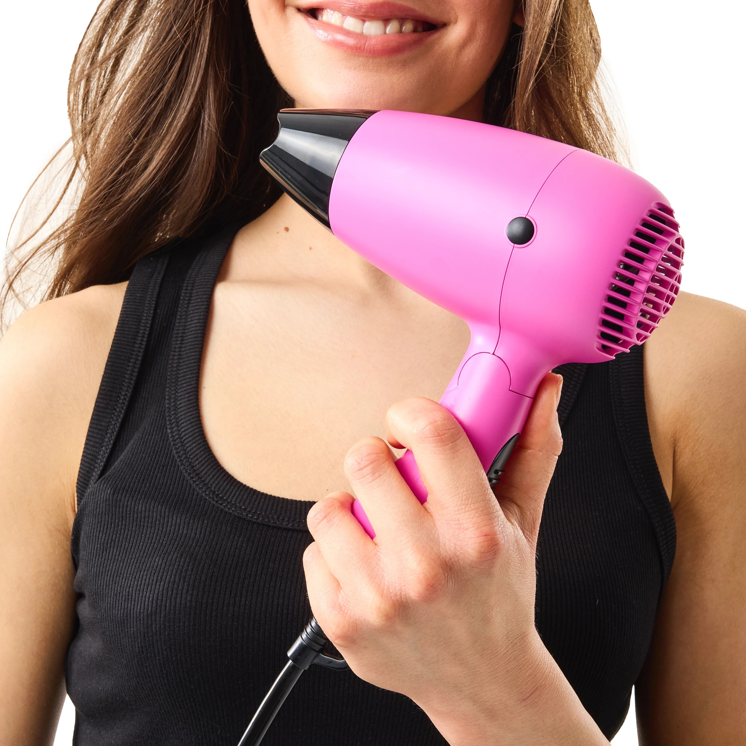 1 Mini Hair Dryer - Pink, 1 of 9