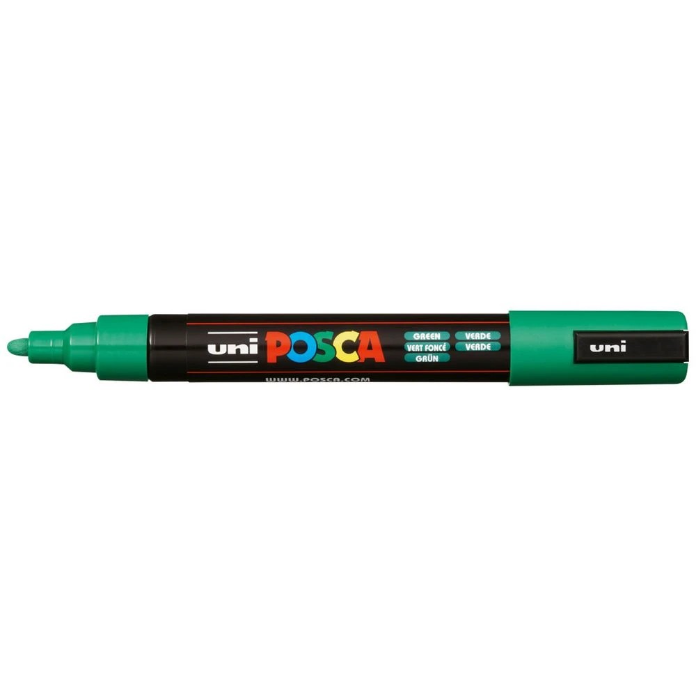 1 POSCA PC 5M Paint Marker Green, 1 of 9