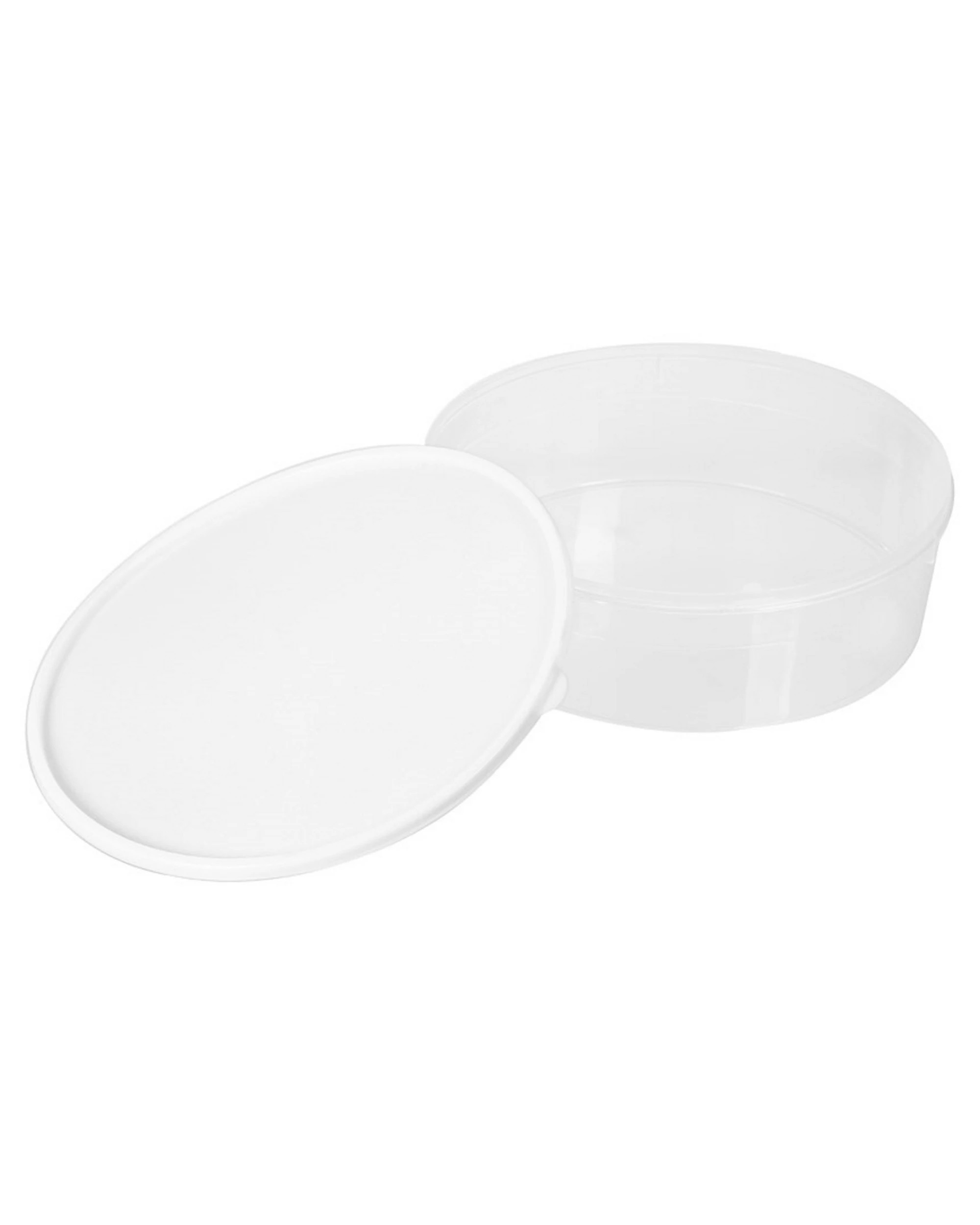 2 Lemon & Lime Keep Fresh Round Plastic Food Container 4L, 2 of 3