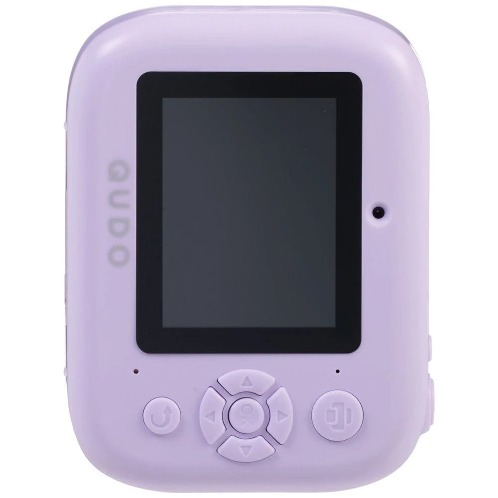 Qudo Kids Instant Print Camera Purple - Kmart