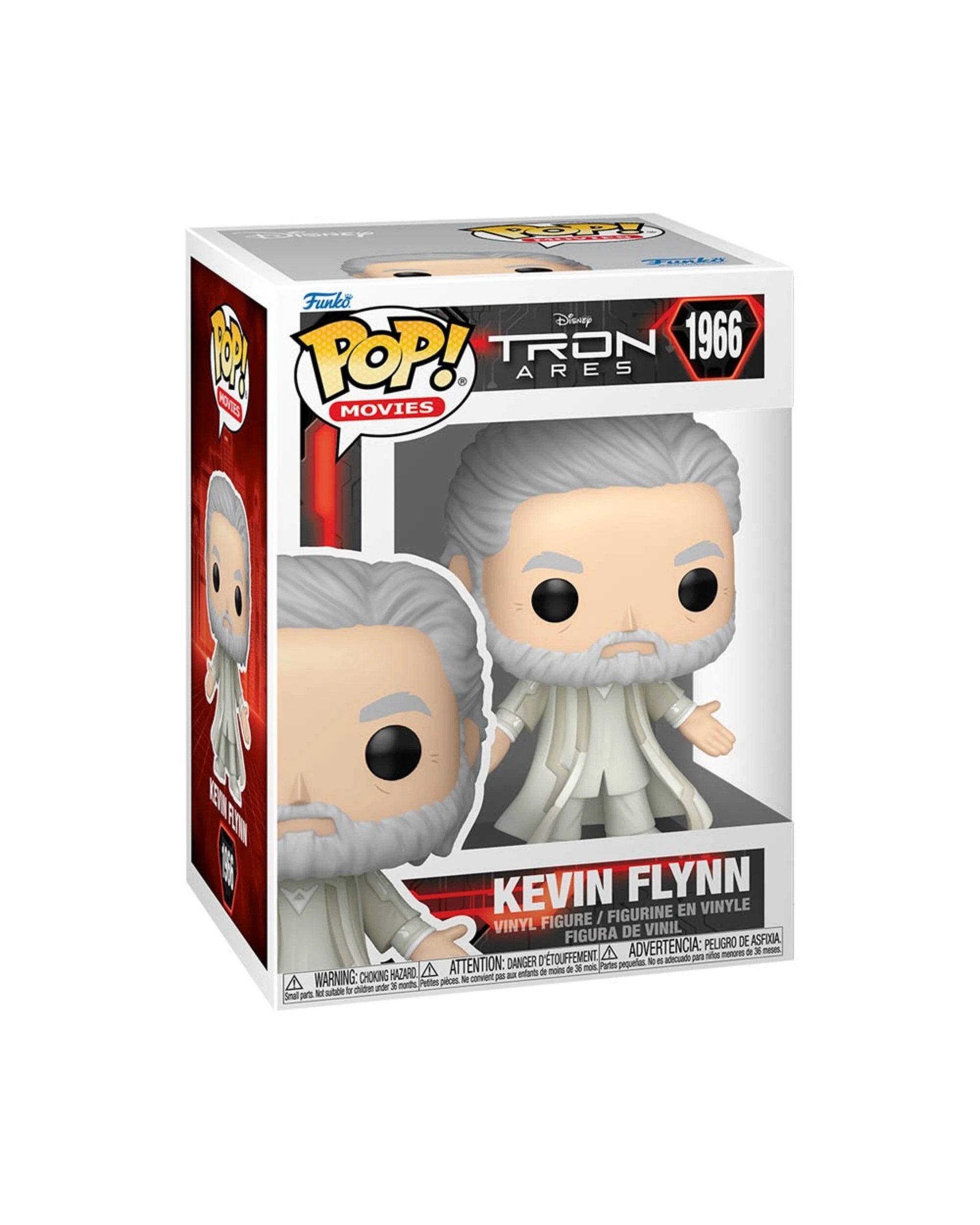 2 Disney - TRON: Ares - Kevin Flynn Pop! Vinyl Figure, 2 of 2