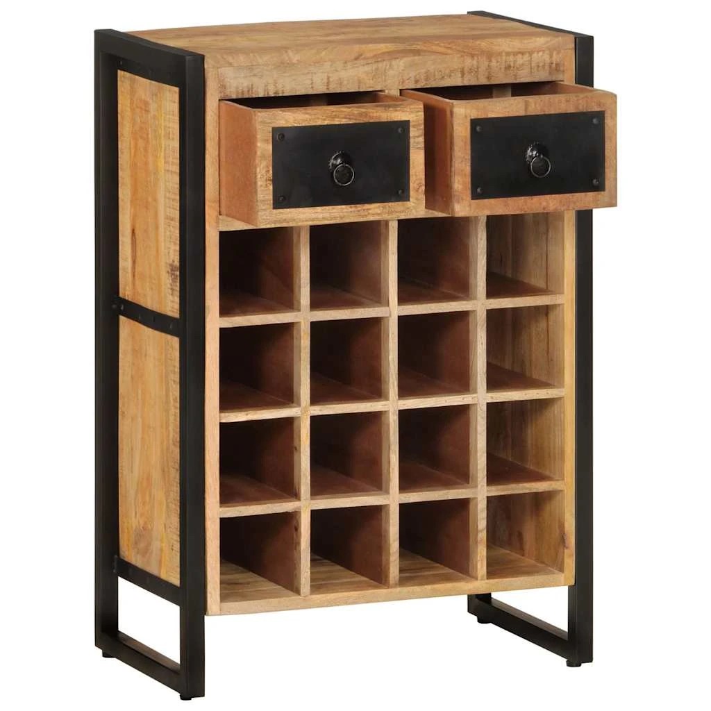 3 vidaXL wine rack - Brown, 3 of 10