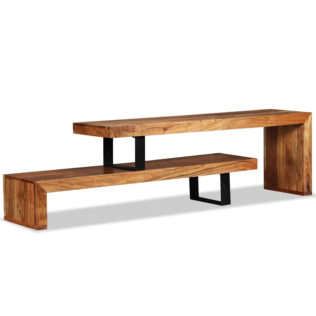 6 Vidaxl Tv Stand Wooden Tv Stand - Brown, 6 of 10