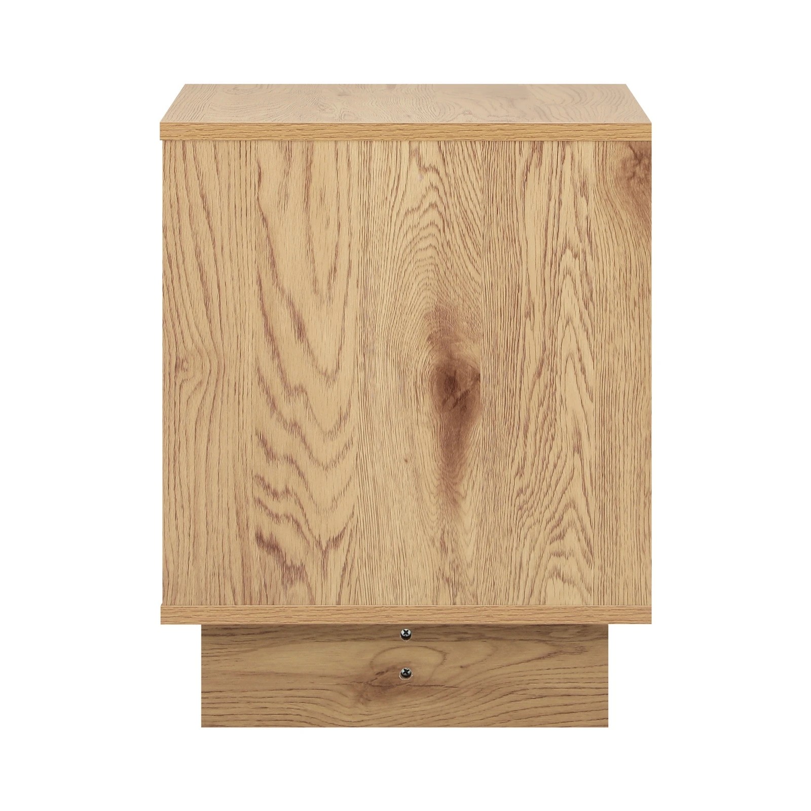 7 Oikiture Bedside Table 2 Drawers Side Tables Nightstand Storage Cabinet - Natural, 7 of 7