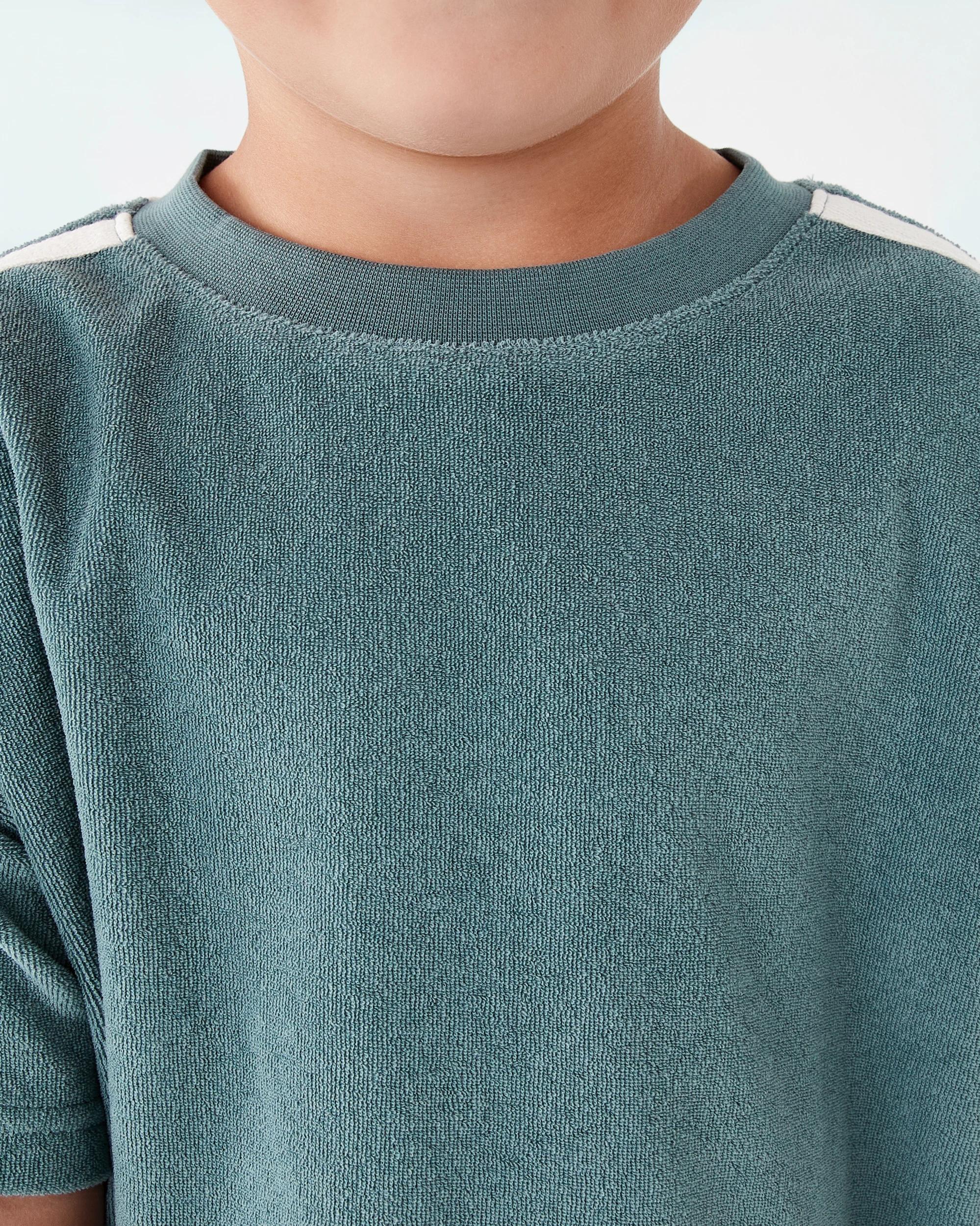 4 Terry Towelling T-shirt Gbln Blue, 4 of 7