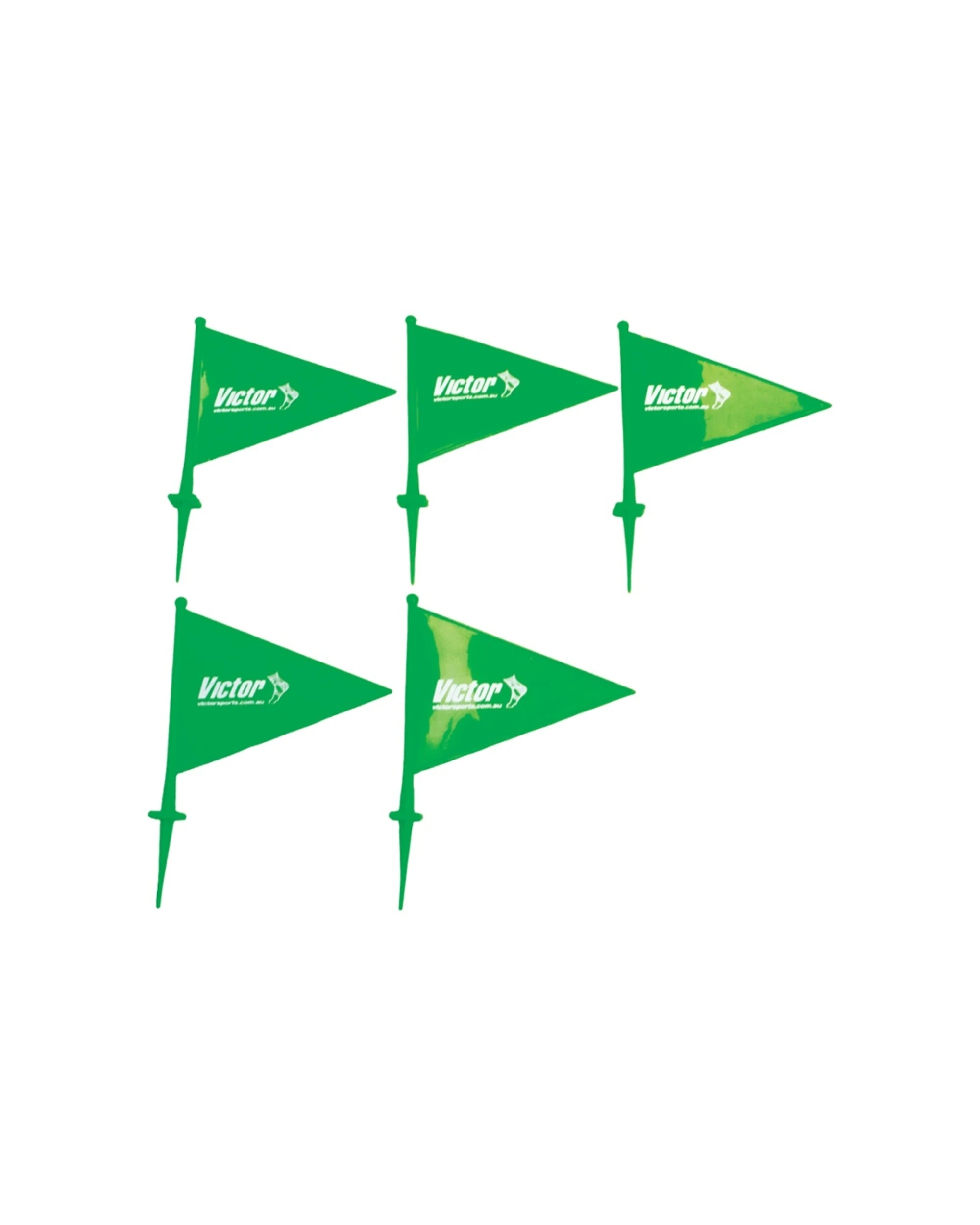 5 Victor Sports 20pc Field Marker Flag Durable Plastic PVC Set - Multi, 5 of 7