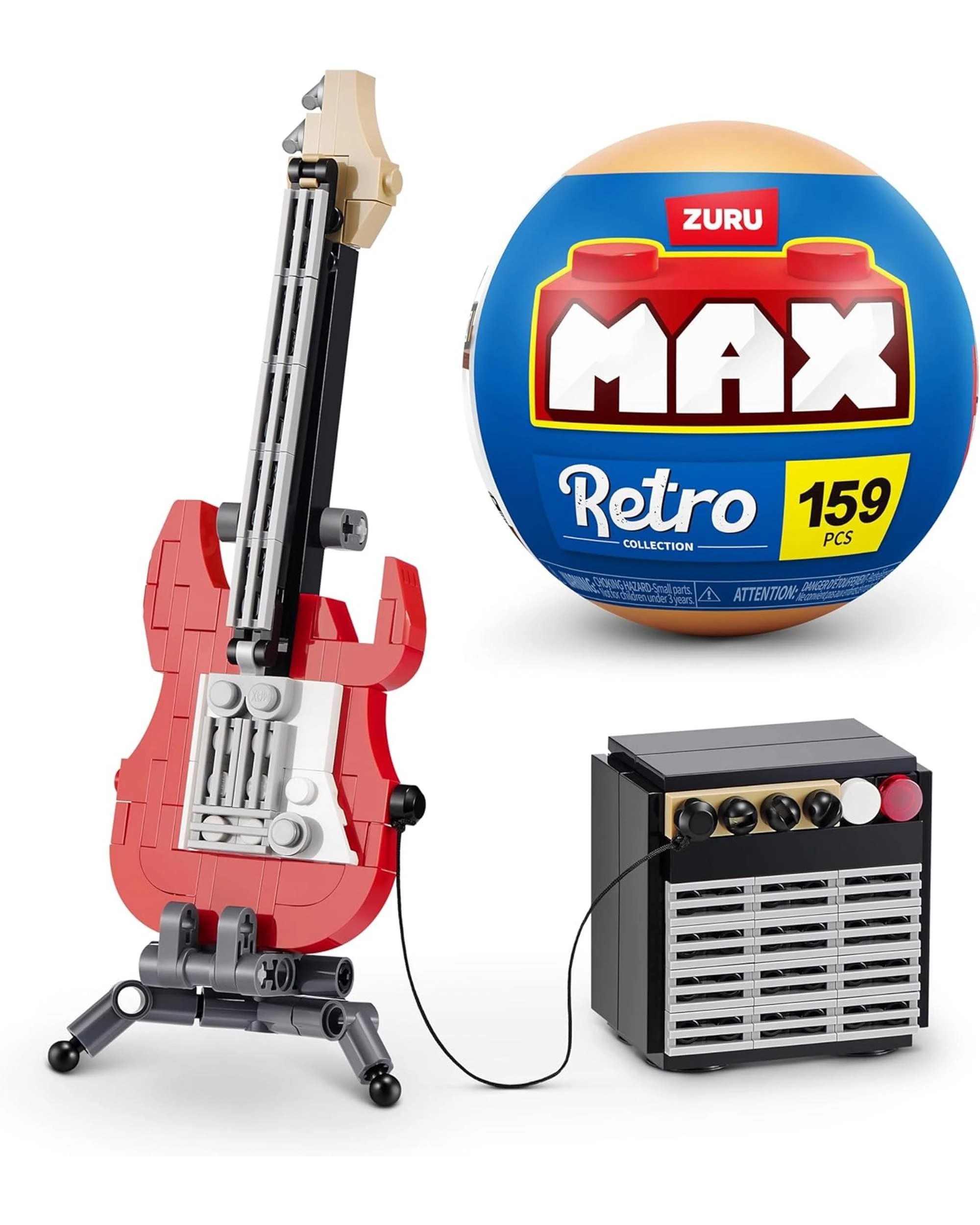 1 Zuru MAX Premium Retro Series 2 Guitar and Amp, 1 of 4