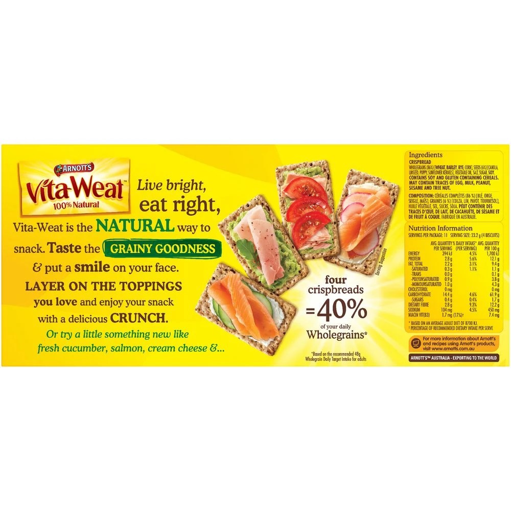 3 Arnott's Vita-Weat 9 Grain 250g Pack, 3 of 4
