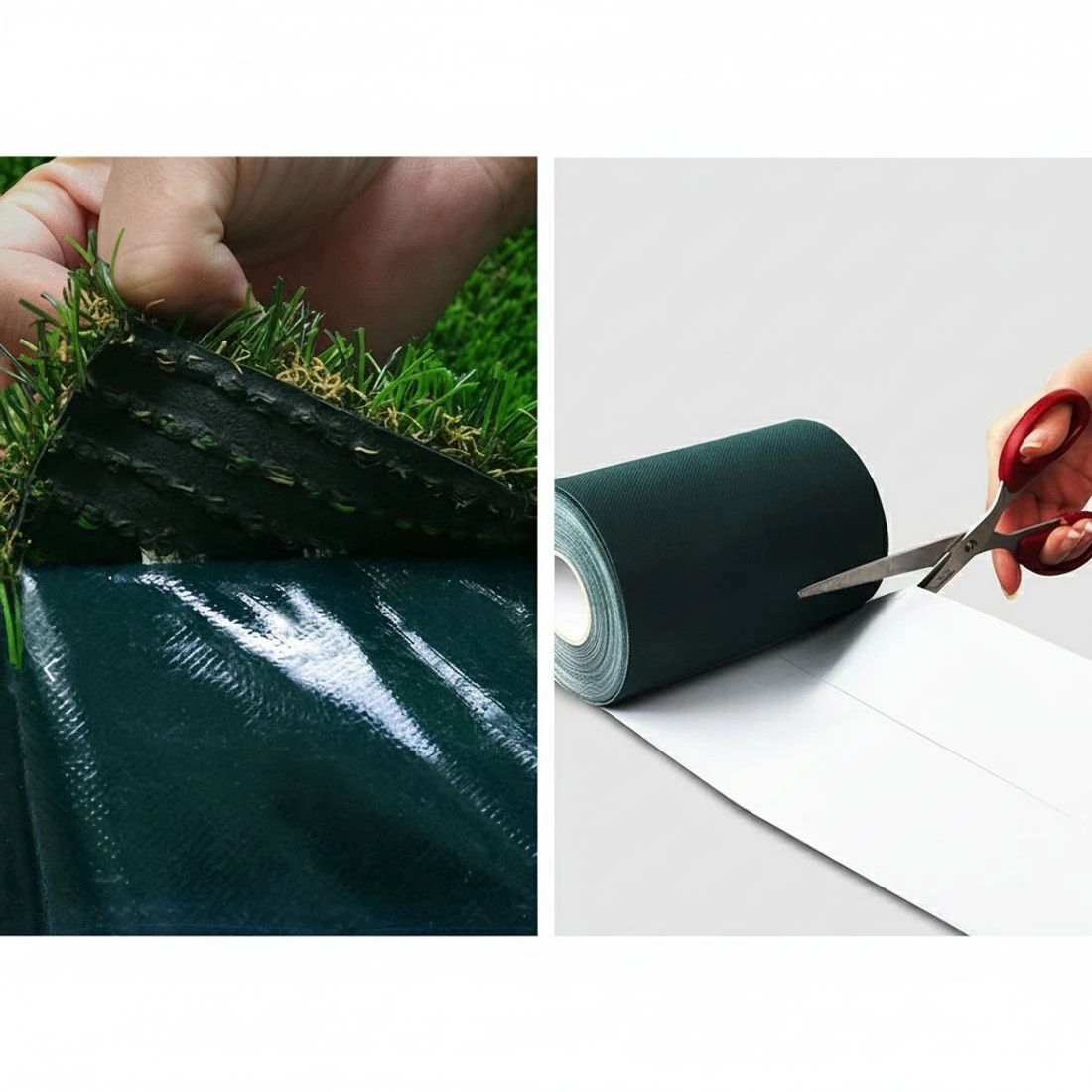 5 Prime Turf 1x10m Artificial Grass Synthetic Fake 10SQM Turf Lawn 17mm Tape - Green, 5 of 5