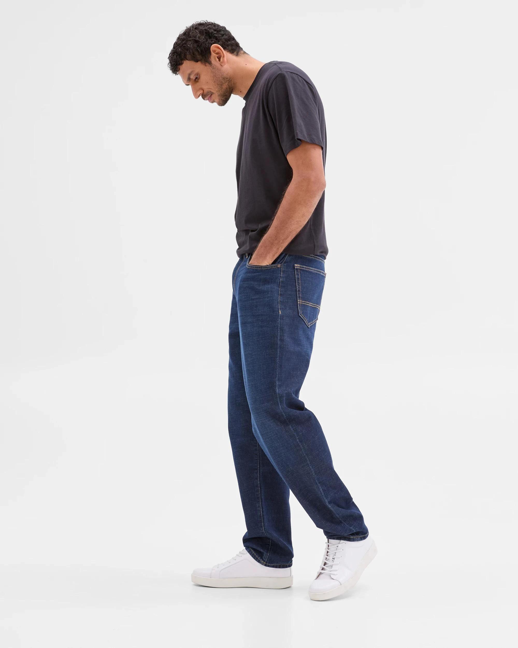 5 Target Relaxed Fit Denim Jeans DENIMDARK, 5 of 8