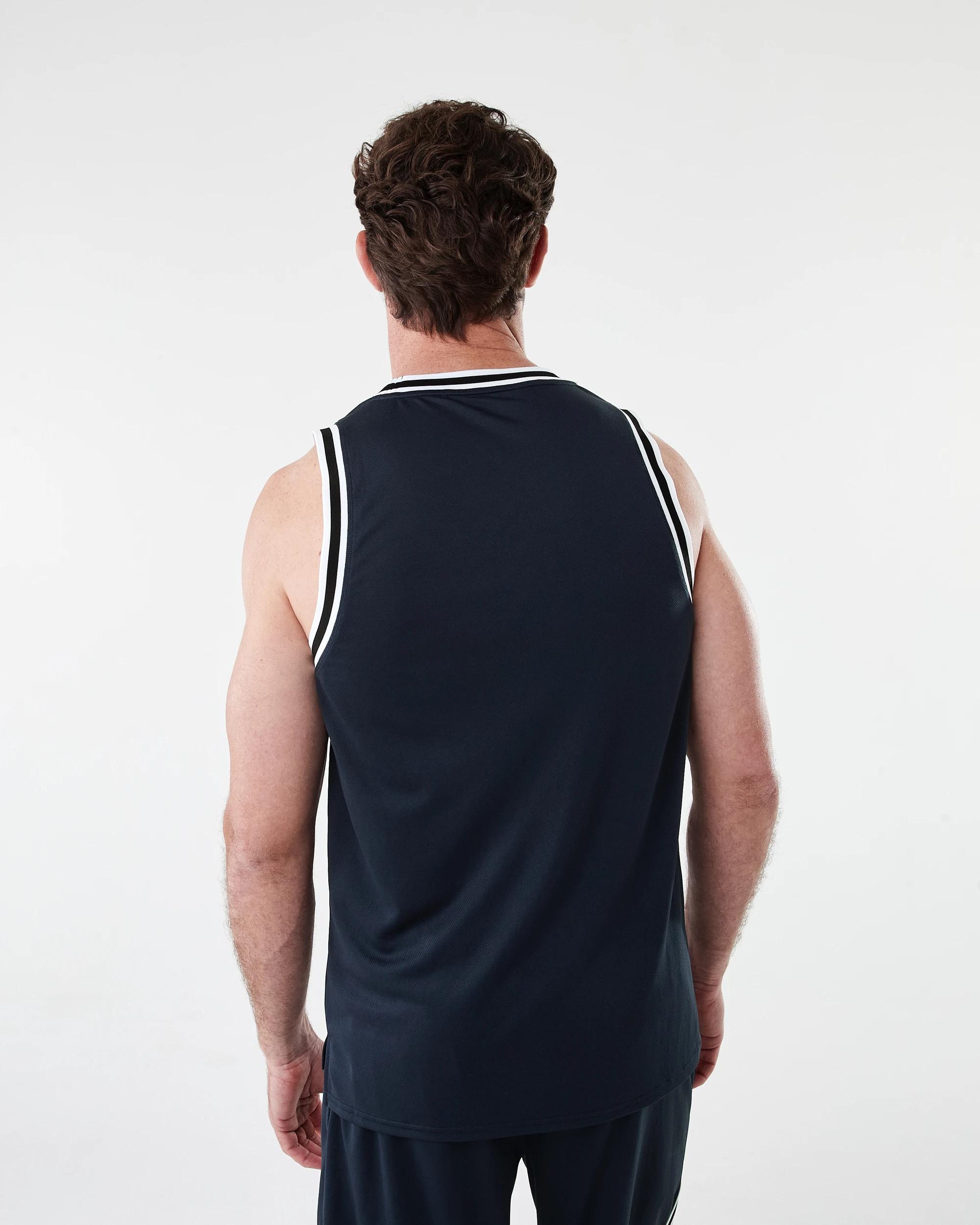 3 Active Mens Basketball Tank Shd Nvy 26, 3 of 6