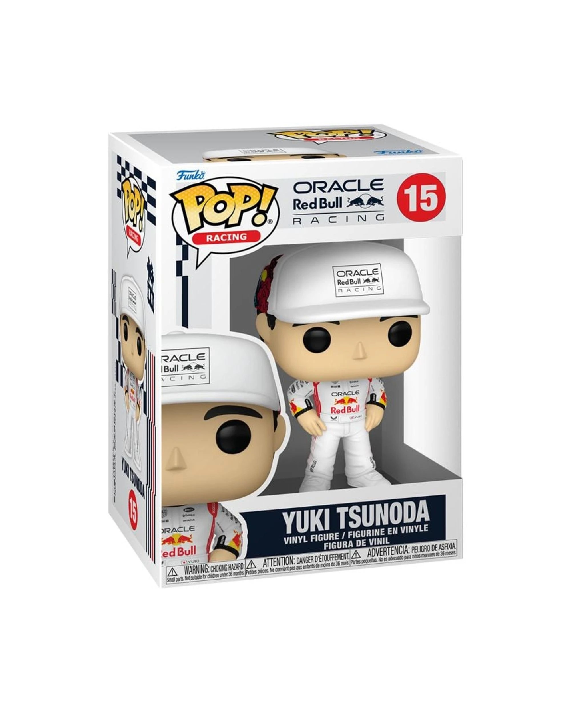 3 Formula 1 Oracle Red Bull Racing Yuki Tsunoda Funko POP! Vinyl, 3 of 3