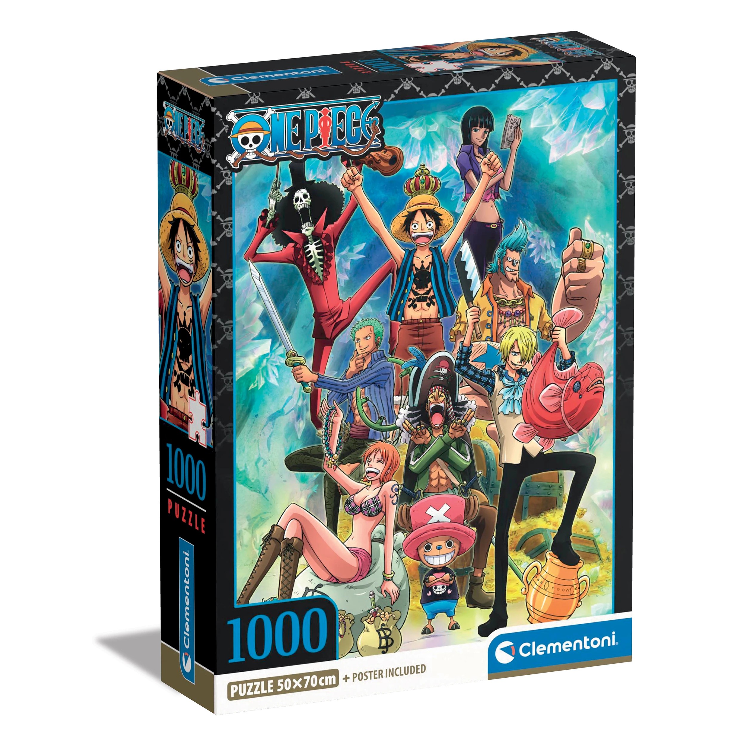 2 One Piece/Dragonball Z 1000 Piece Jigsaw Puzzle - Assorted - Multi, 2 of 6