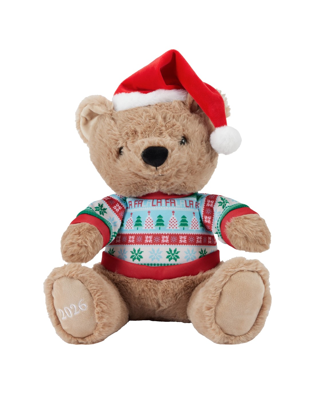Kenzie Christmas Plush Bear - Kmart