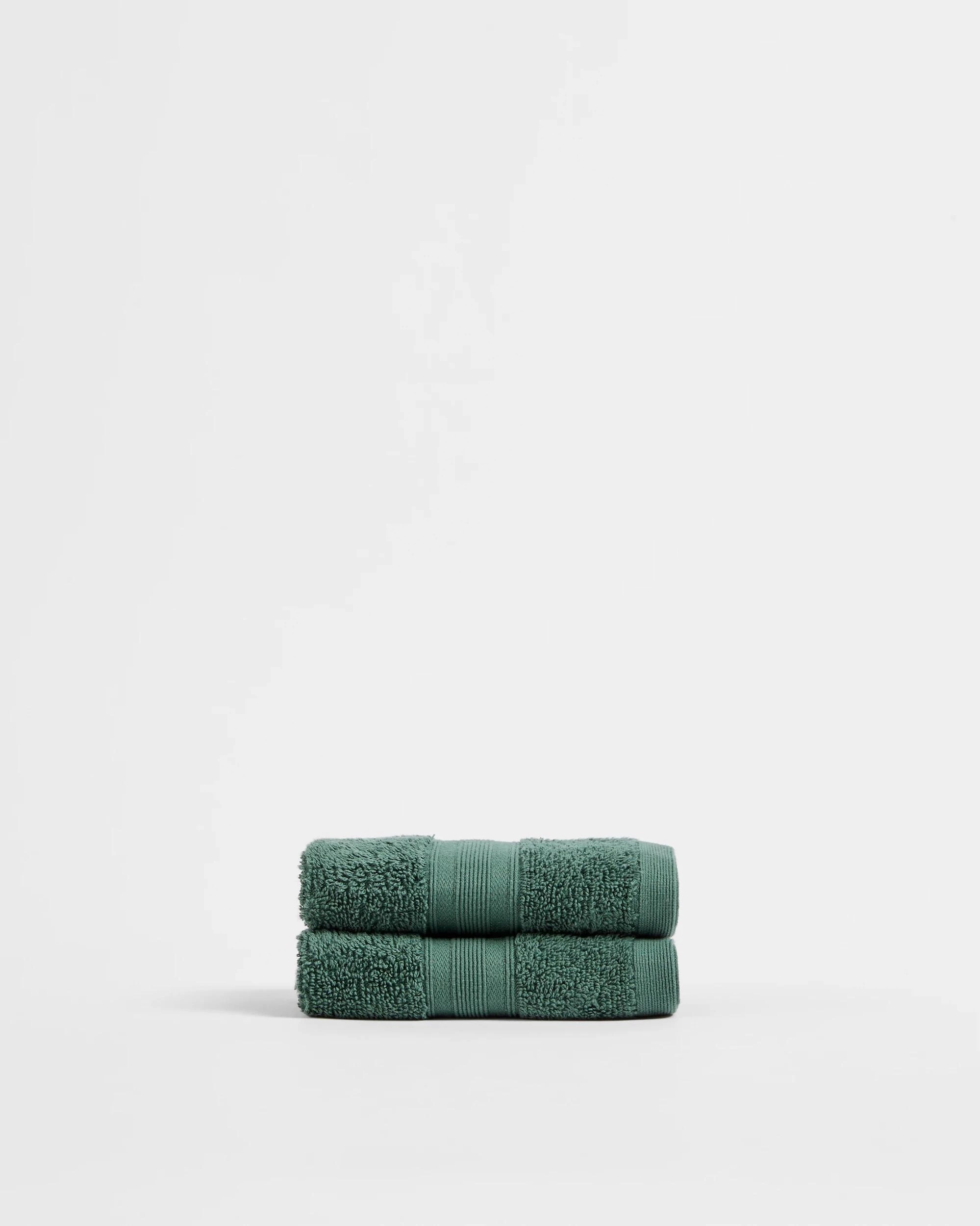 4 Grandeur Australian Cotton Face Washers 2 Pack - Green, 4 of 4