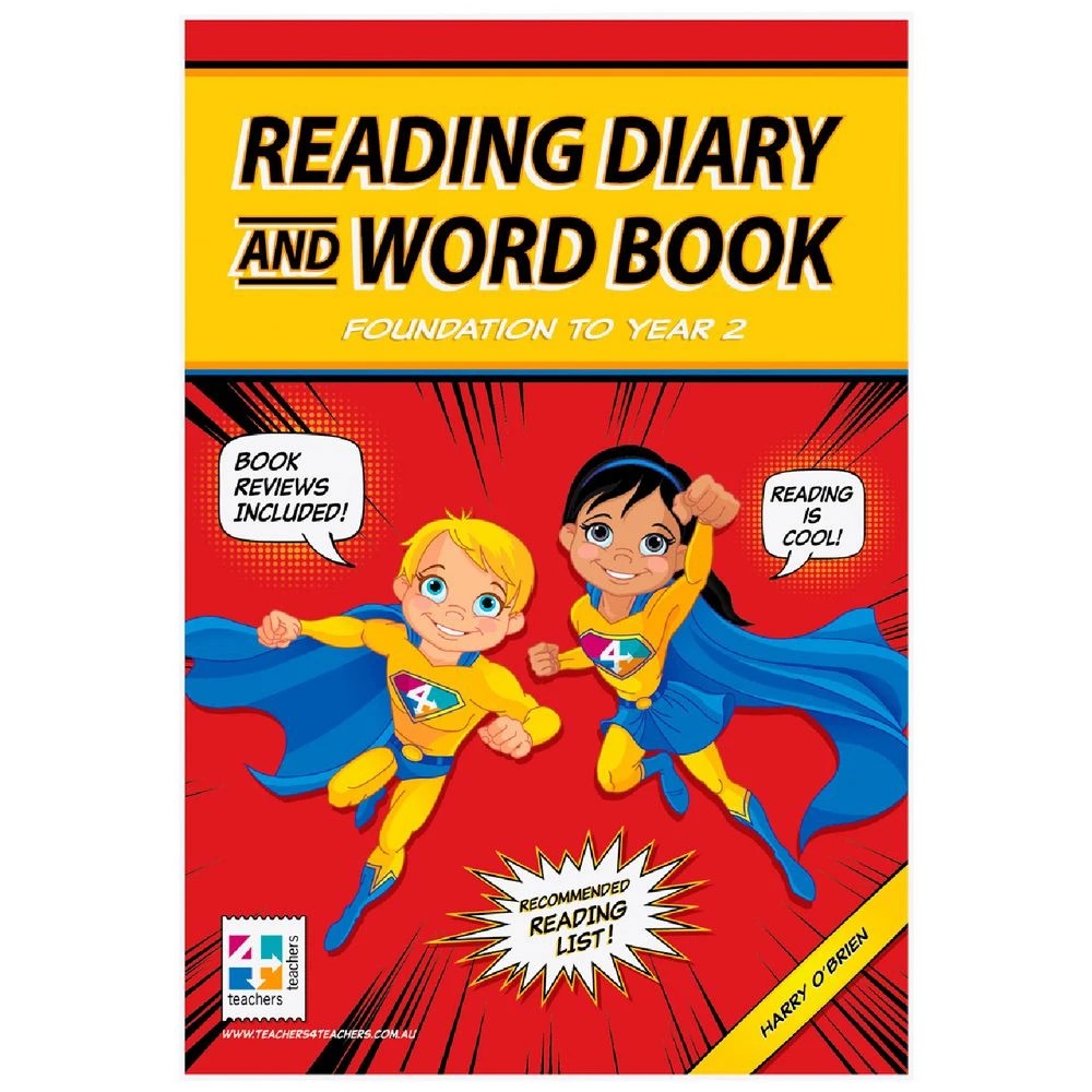1 Reading Diary & Word Book Years Foundation-2, 1 of 6