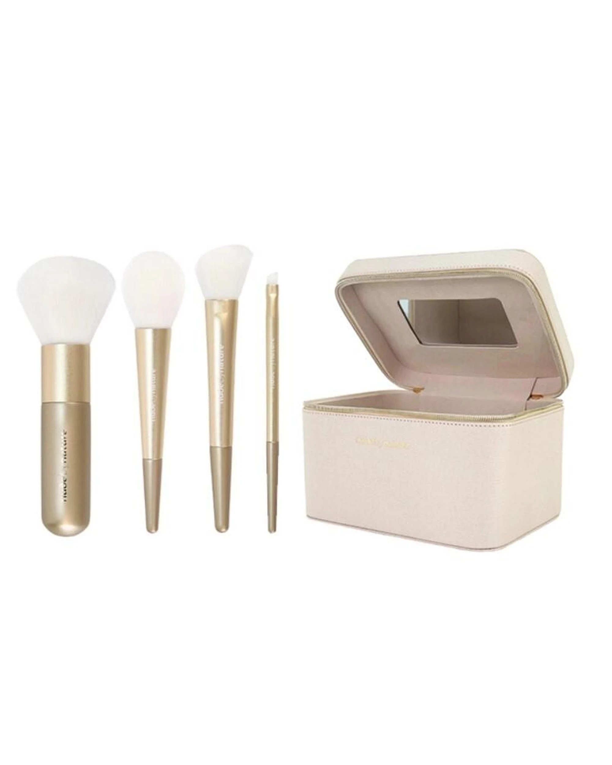 2 Nude by Nature Great Escape Luxe Travel Case Brush Set, 2 of 2