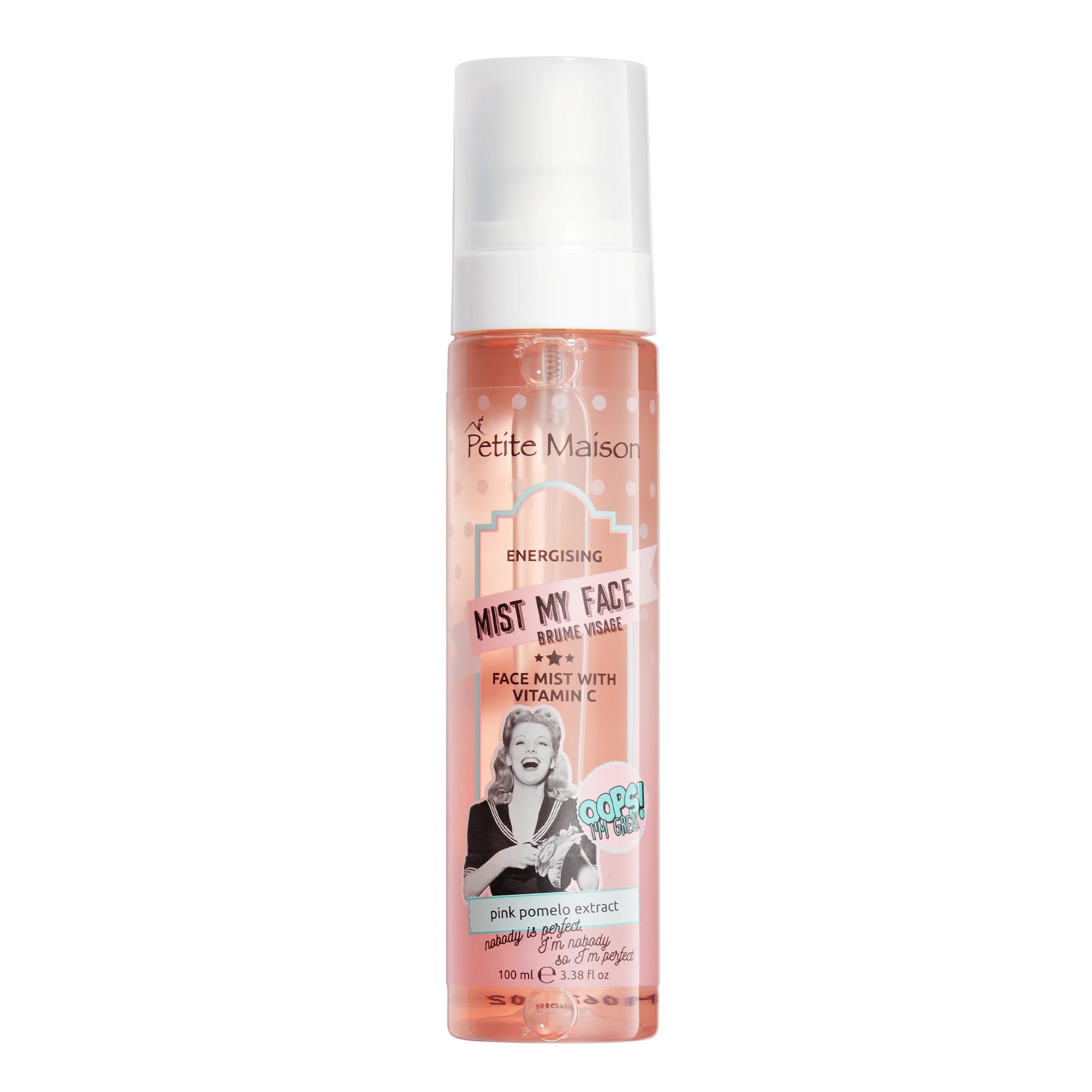 1 Petite Maison Energising Face Mist 100ml - Pink Pomelo Extract and Vitamin C, 1 of 2