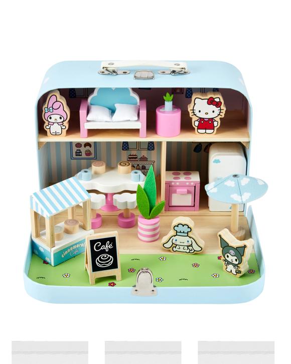 Hello Kitty and Friends Suitcase Dollhouse