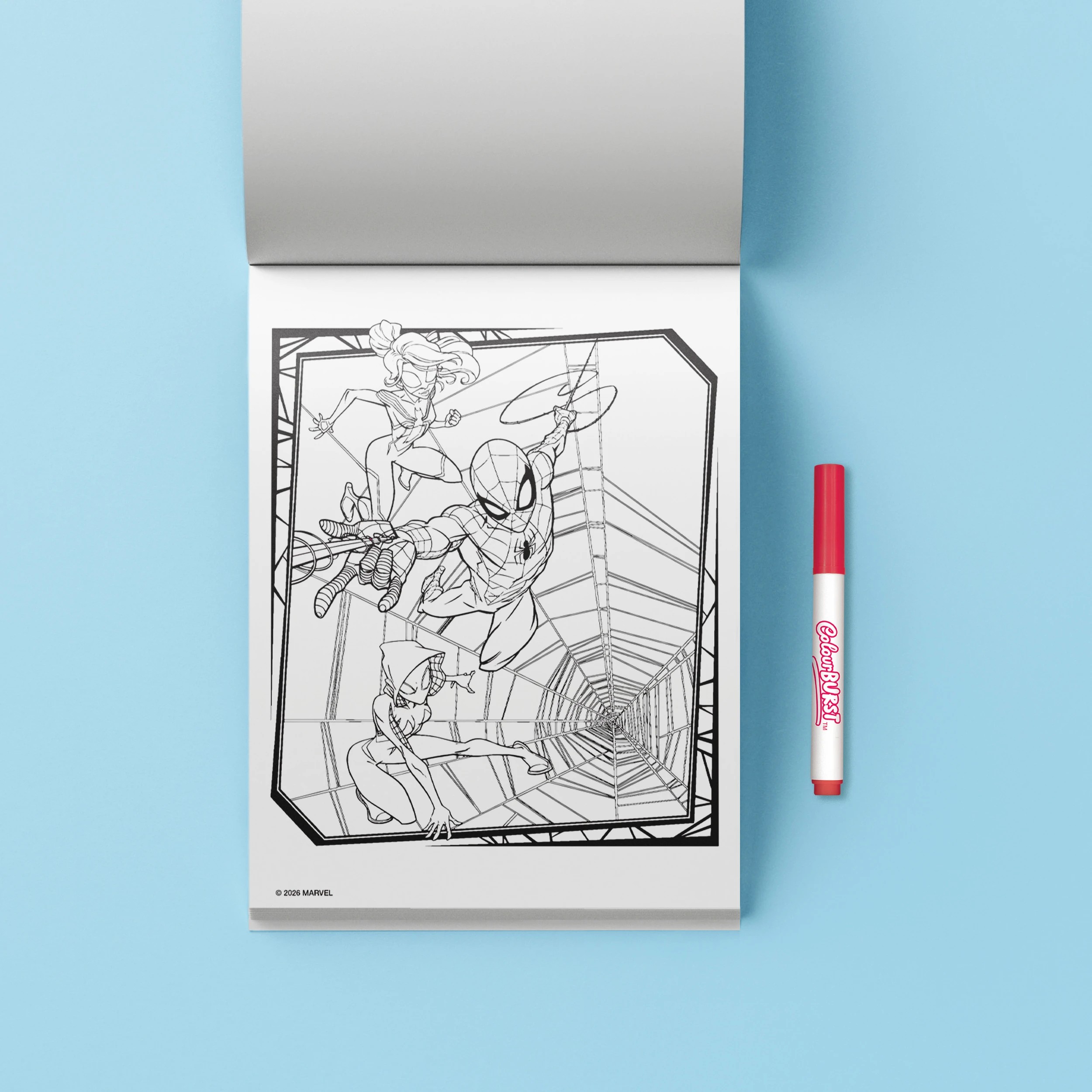 7 INKredibles Marvel Spider-Man Mess-Free ColourBurst Activity Kit - Book, 7 of 8