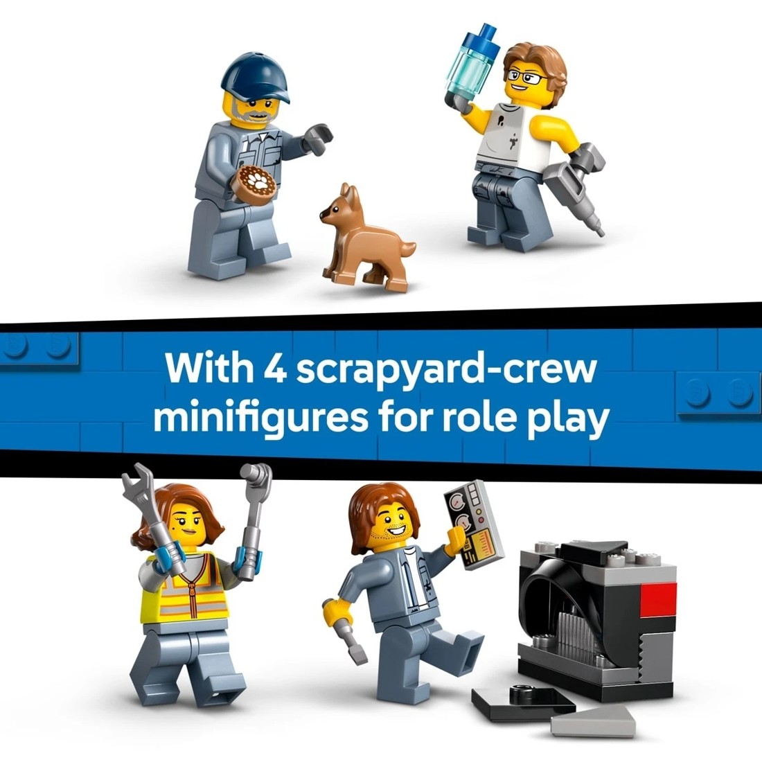 9 LEGO City Scrapyard with Cars 60472, 9 of 10