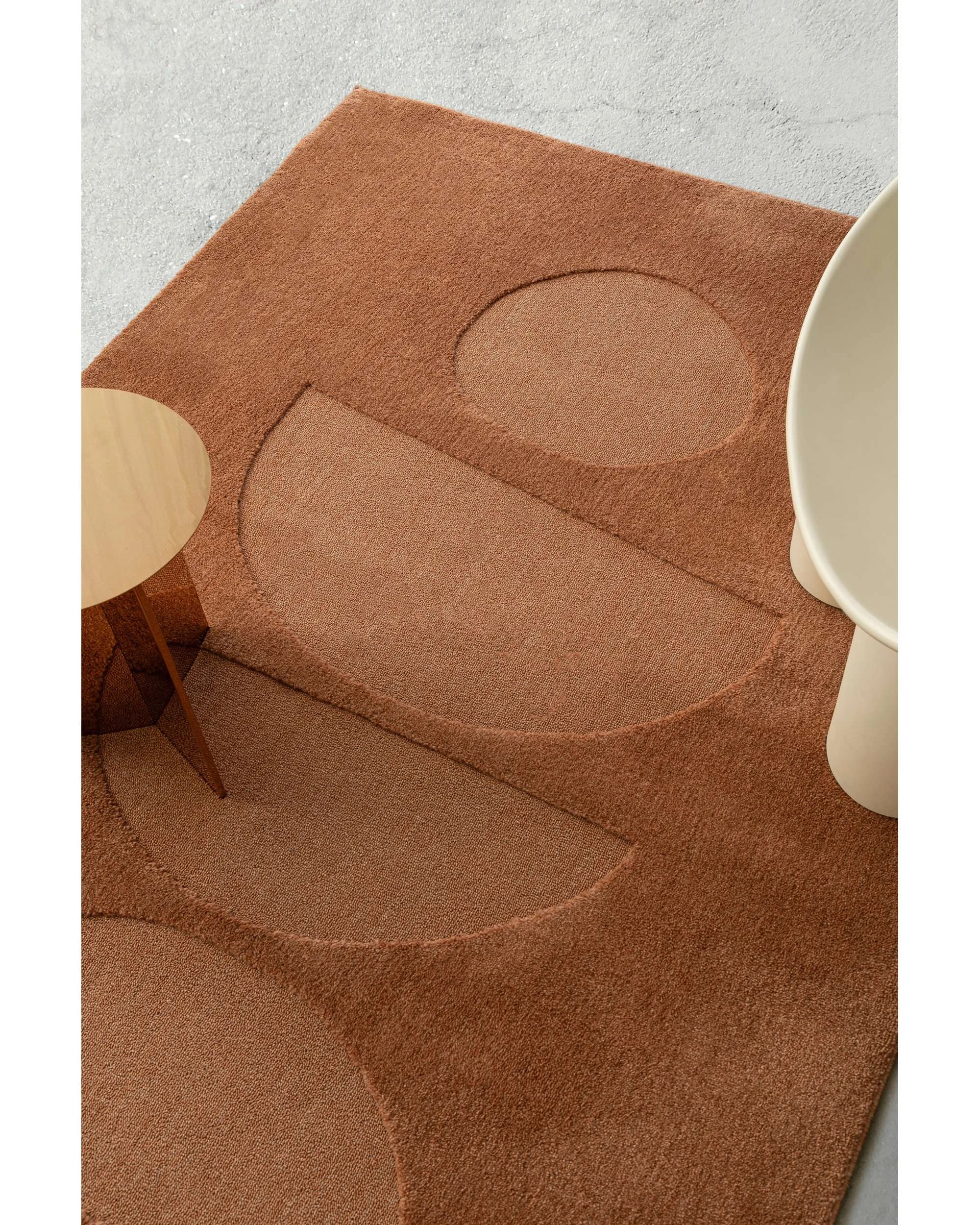 Loopsie Ladakh Pebble Rug-230cm x 160cm - Brown - Kmart