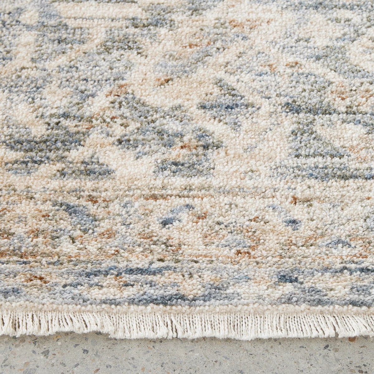 5 Common Ground Rugs Aegean Alvin 310x240cm - Extra Large Power Loomed Floor Rug - Blue, 5 of 9