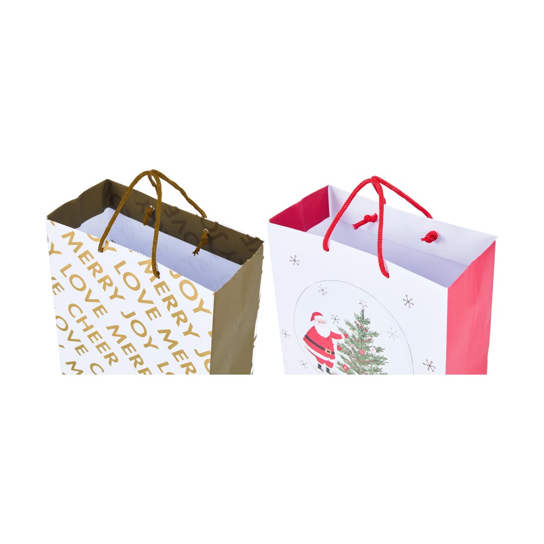 3 Christmas Gift Bag - Medium, Assorted, 3 of 4