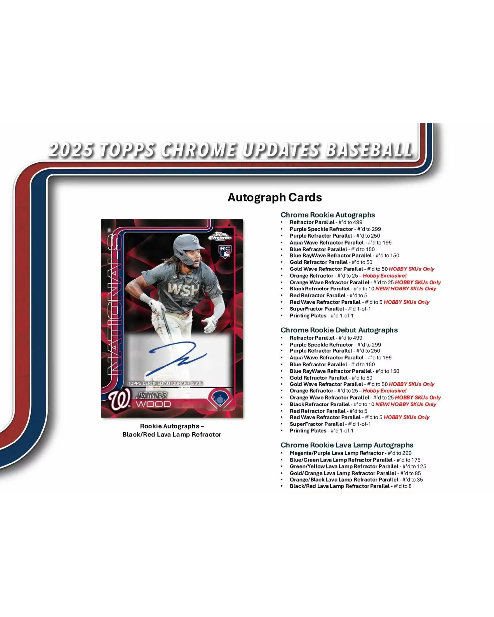 8 Topps Chrome MLB 2025 Update Series Baseball Jumbo Hobby Pack, 8 of 10