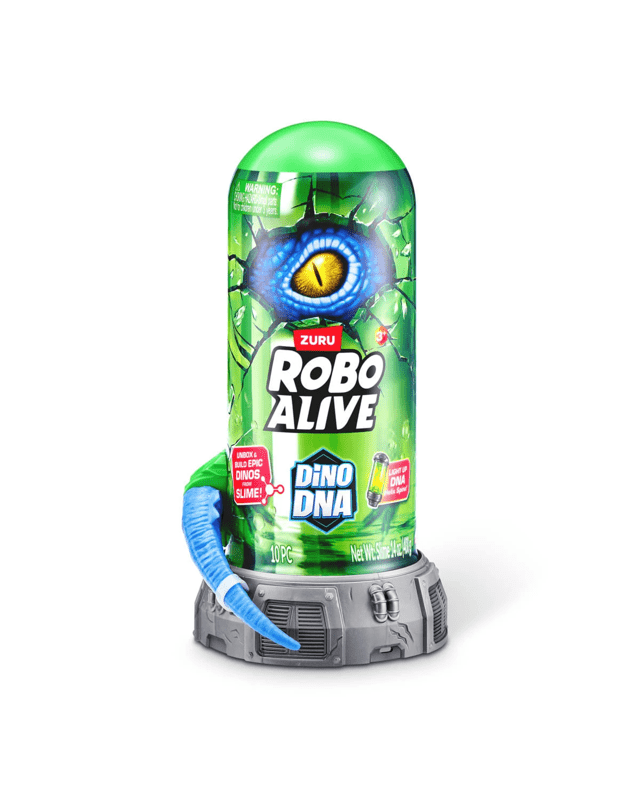 10 Piece ZURU Robo Alive Dino DNA Light Up Helix Spine! - Asso