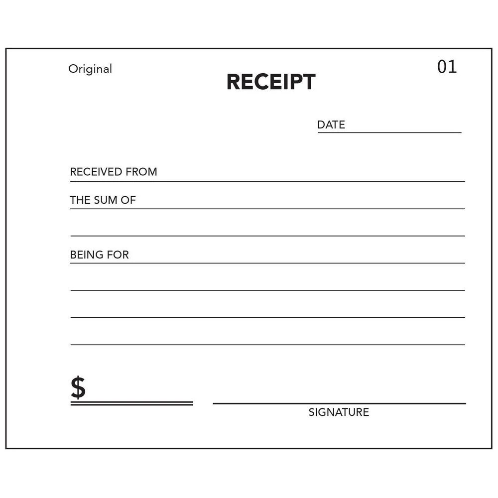 2 Olympic No.714 Carbonless Duplicate Cash Receipt Book, 2 of 2