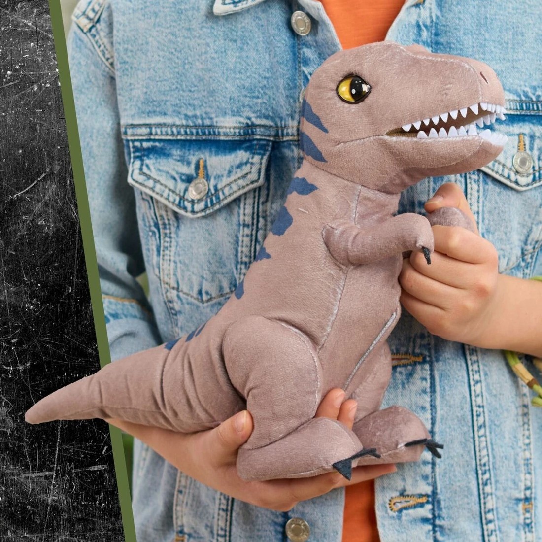 5 Jurassic World Rebirth Roaring T-Rex Plush Toy, 5 of 6