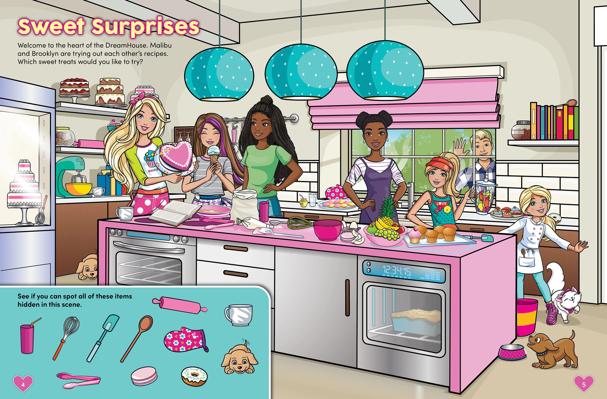 6 Barbie: Search and Find Activity Book and Puzzle Set - Book, 6 of 7