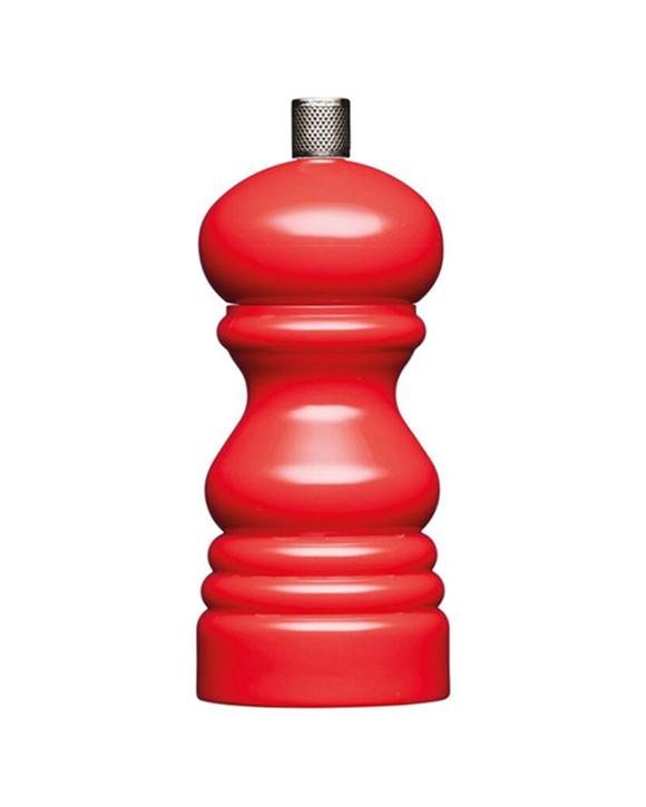 Mastercraft 12cm Classic Capstan Salt & Pepper Mill Kitchen Spice Grinder Red
 - Red