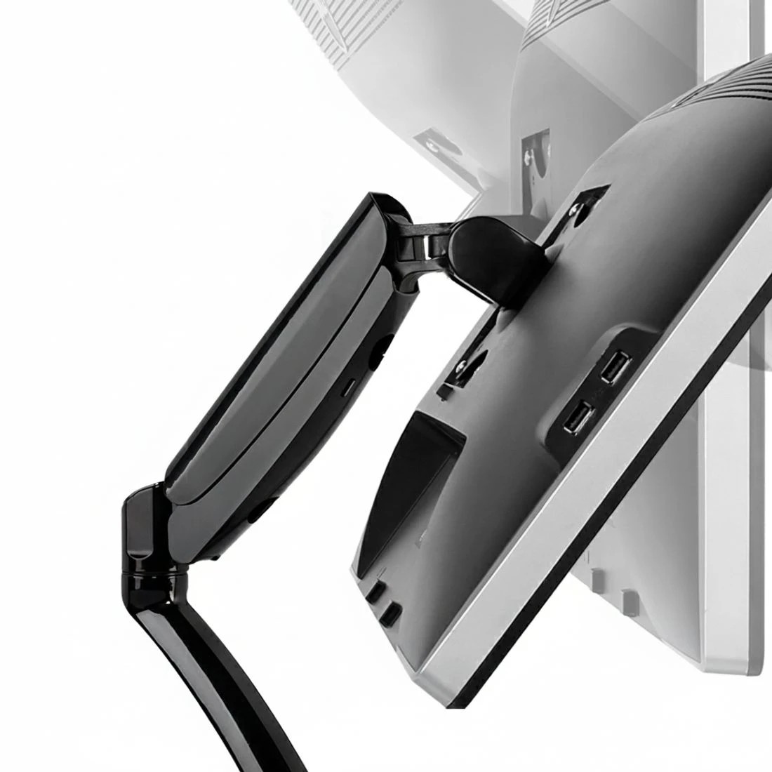 9 Artiss Monitor Arm Gas Spring Desk Mount Screen Holder - Black, 9 of 9