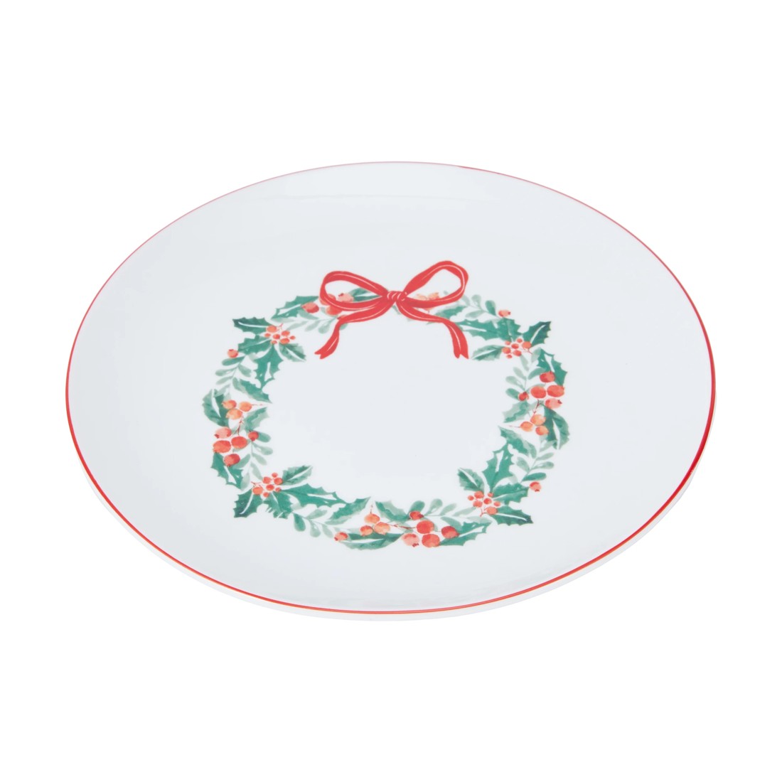 6 12 Piece Traditional Holly Dinner Set, 6 of 7