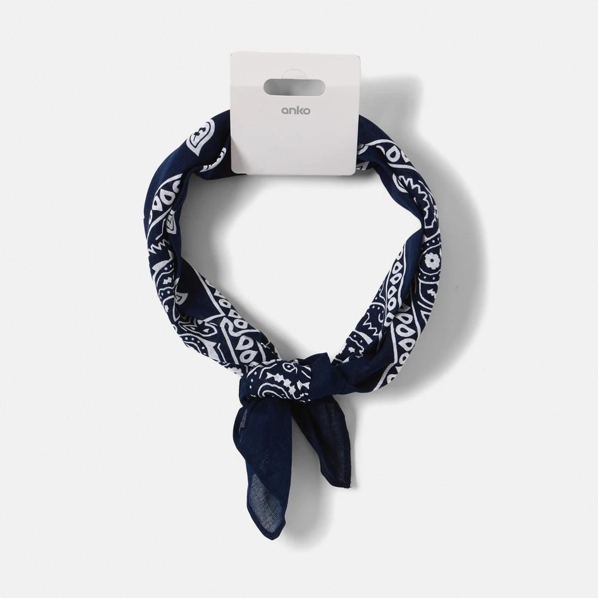 7 Paisley Hair Bandana - Navy, 7 of 7