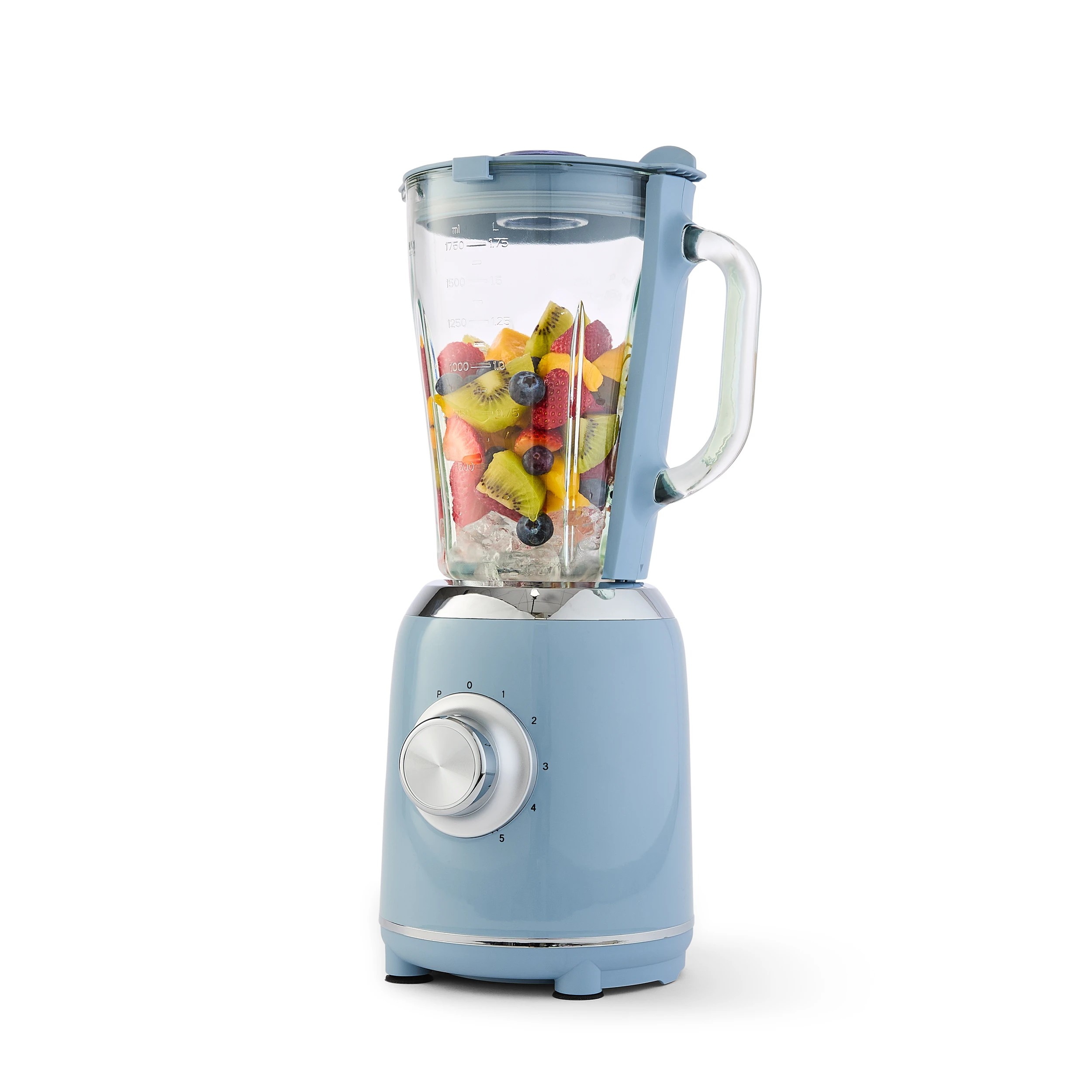2 1.75 Litre Retro Blender - Blue, 2 of 9